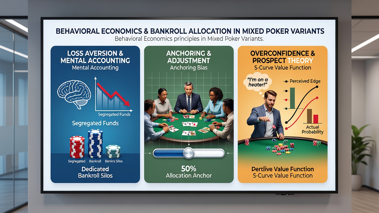 Players reviewing bankroll allocation charts at a licensed casino table