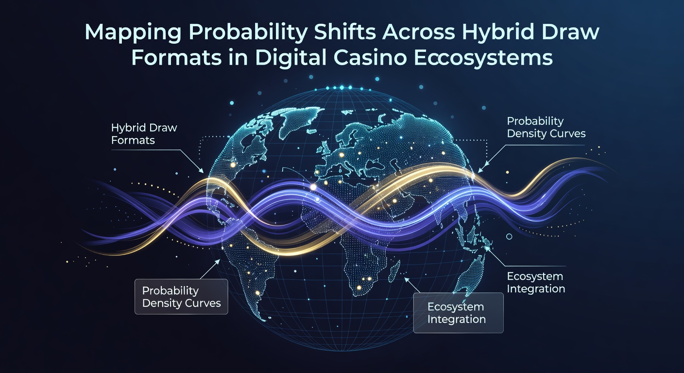 Digital interface displaying hybrid draw game probability mappings in an online casino environment