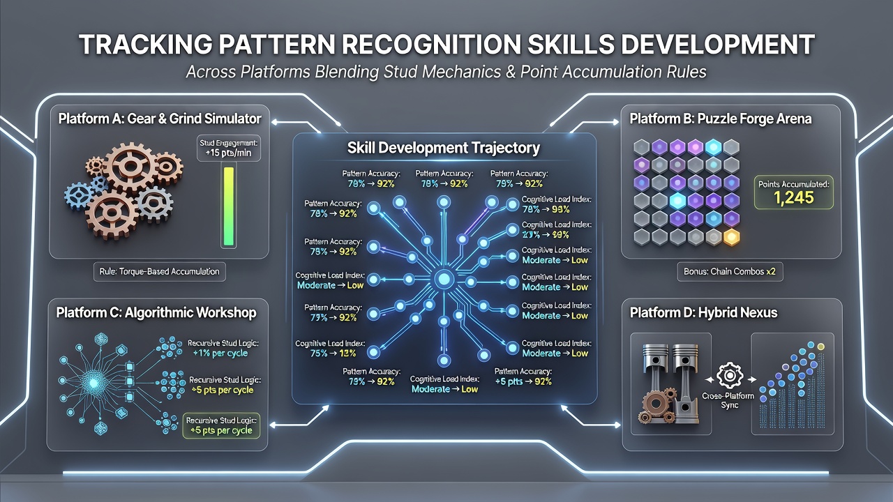 Illustration of pattern recognition interfaces across stud and point accumulation platforms